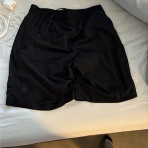 Black lululemon shorts
